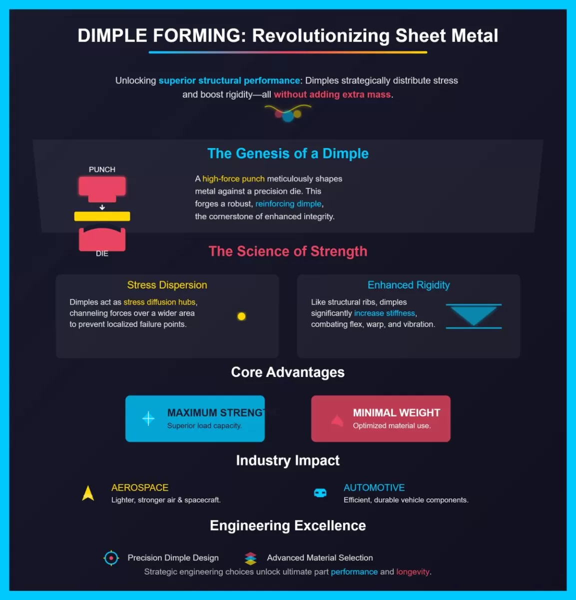 Dimple Forming Process Step-by-Step