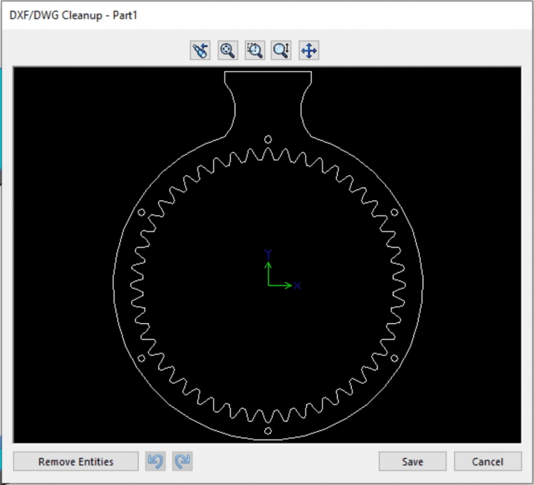 Unwanted Geometry in DXF Export